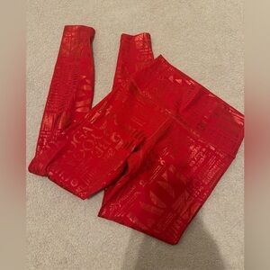 Lululemon Wunder Under High-Rise Tight *Full-On Luxtreme Manifesto size 6 euc